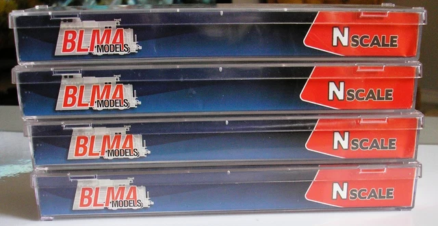 Three Blma BLMA MODELS - N Scale - Trinity 64' Reefer - Union Pacific Armn - Lot ...