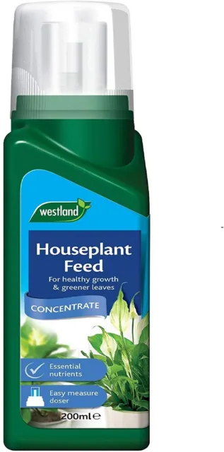 Houseplant Food Concentrate House Plant Groth Nutrient Feed Fertilisers 200ml
