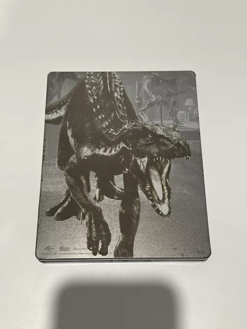 Jurassic World Fallen Kingdom UHD 4K Blu Ray Limited Edition Steelbook