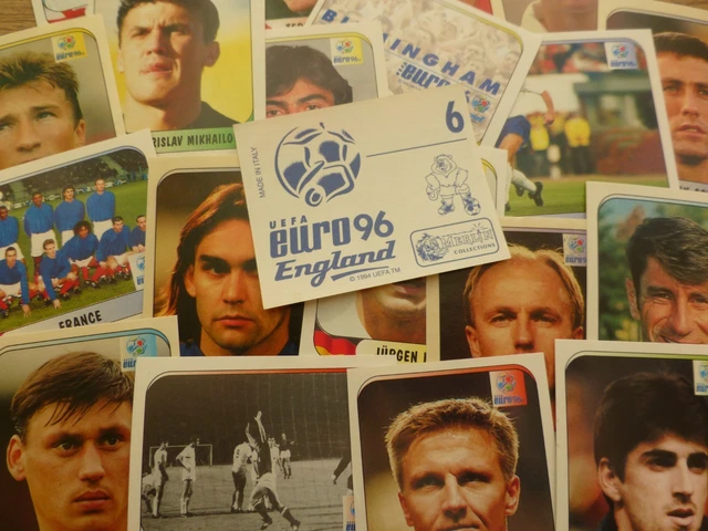 MERLIN EURO 96 'Headshot' Stickers - Choose The Numbers You Need £1.00 ...