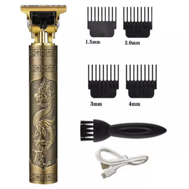 Tondeuse À Cheveux Rasoir Rechargeable Pour Hommes Coiffeur En Plastique Coiffeu