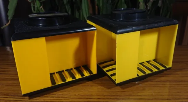 2x Scona Variant Kassettenkarussell Kassettenwürfel Cassette Box Cassette Yellow