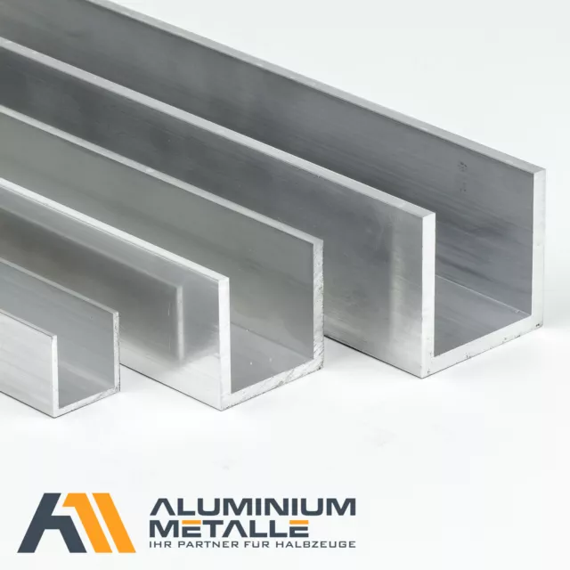 Aluminium U-Profil 30x50x30x2mm Länge wählbar Alu AlMgSi05 F22 Schiene U 2