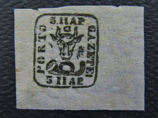 nystamps Romania Stamp # 5 Mint OG H $15000 As Is     Y26y3388