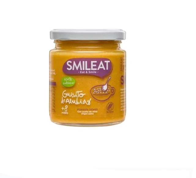 Smileat - Guisito De Alubias Ecológico (+8M, 230 G)