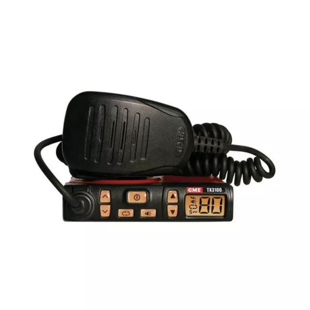 GME TX3100DP UHF CB Radio 5Watt Super Compact