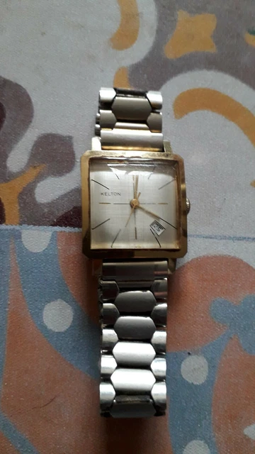 Montre Ancienne Kelton Water Resistant - Pour Pièces Ou Réparation, Occasion, Style Sport