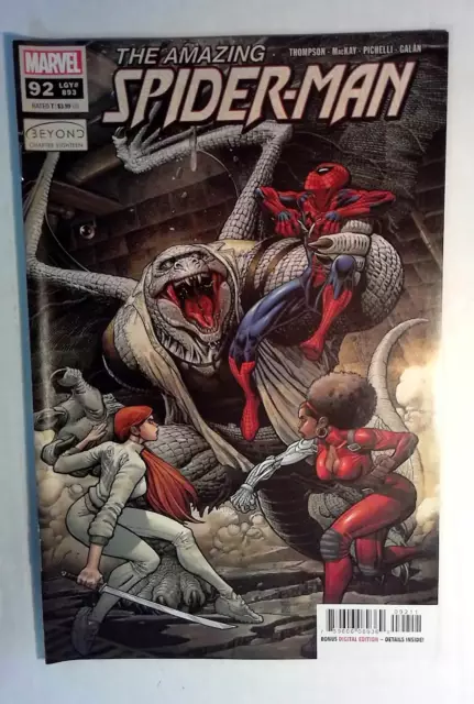 2022 The Amazing Spider-Man #92 Marvel NM- 6th Series 1st Print Comic Book