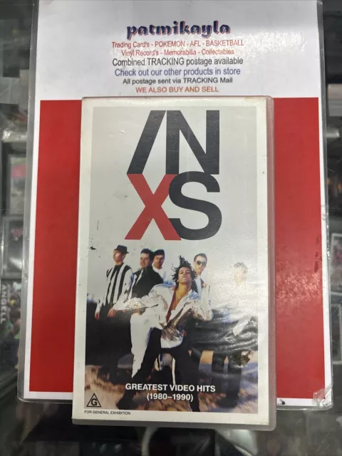 INXS GREATEST VIDEO Hits 1980-1990 VHS