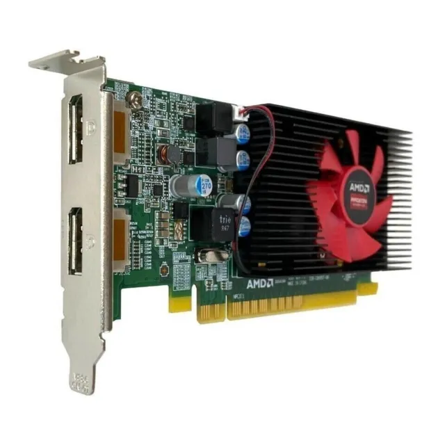 AMD RADEON R5 430 2GB GDDR5 LOW-PROFILE PCIe SFF Graphics Card - Dual DisplayPor