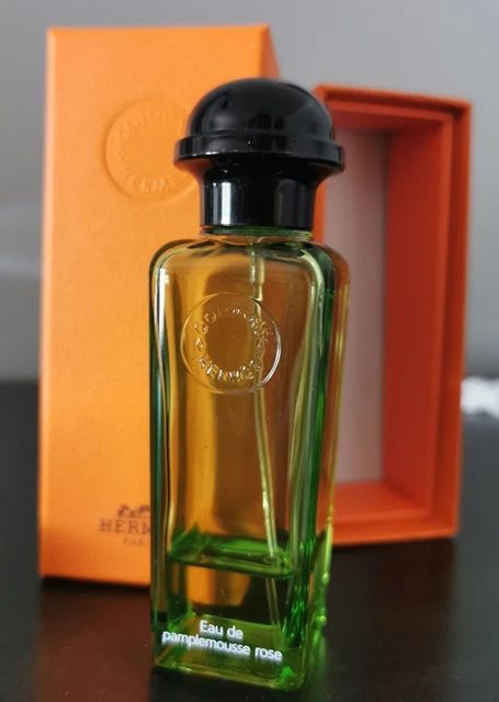 EAU DE PAMPLEMOUSSE Rose Hermes cologne 50ml Authentic 5GAAR with