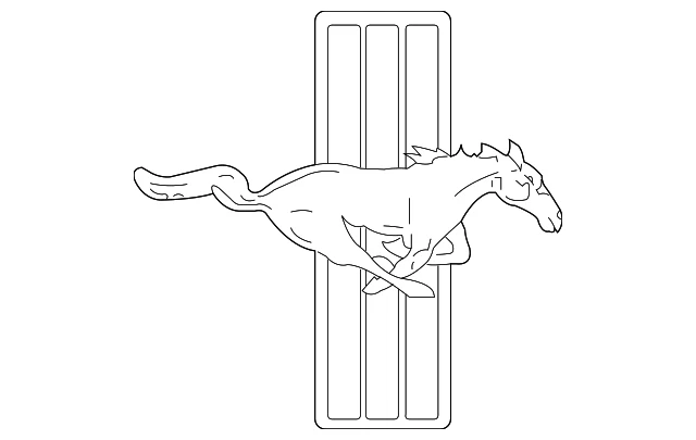 Genuine Ford Emblem 6R3Z-16228-B