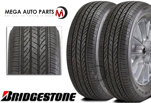 2 Bridgestone Dueler H/P Sport RFT 275/40R20 106W High Performance Run Flat Tire