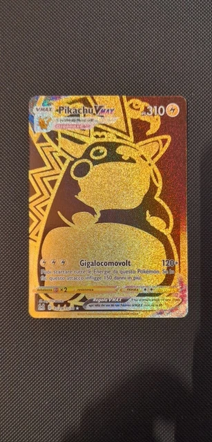 Pokémon Pikachu VMax TG29 – Lost Origin Trainer Gallery Full Art Black & Gold Holo Foil Card Pokémon Pikachu VMax TG29 – Lost Origin Trainer Gallery Full Art Black & Gold Holo Foil Card