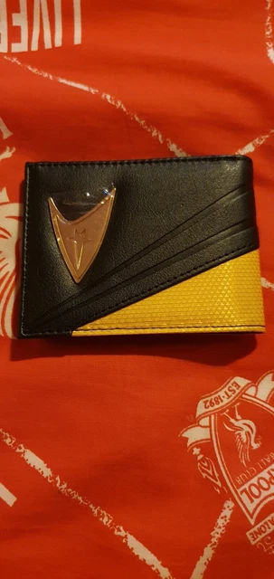 ENTERPRISE USS STARFLEET Command Uniform Metallic Emblem Wallet Bi-Fold ...