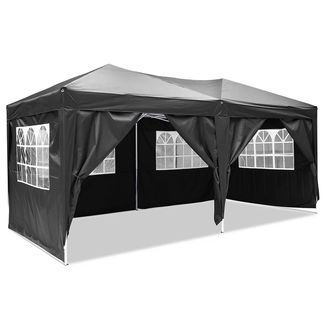 3x3m Pavillon Faltpavillon Popup Partyzelt Gartenzelt Wasserdicht Zelt Anti-UV✔