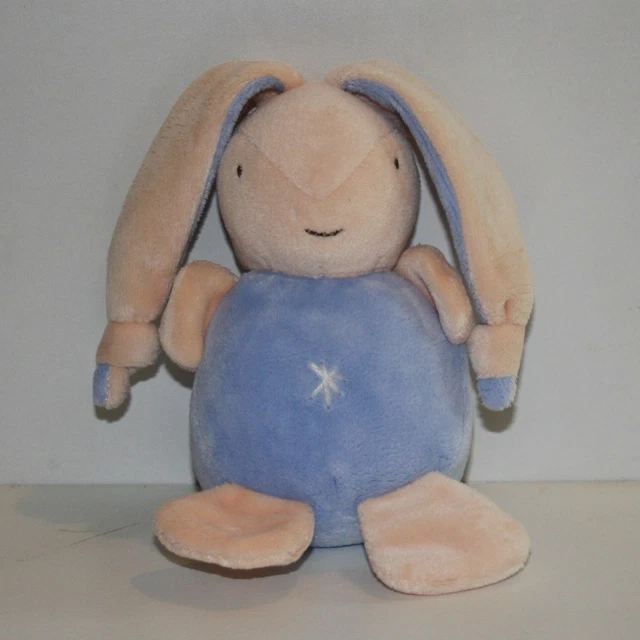 Doudou Lapin Ajena - Bleu