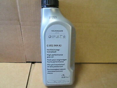 ORIGINAL VW AUDI Skoda Huile TRANSMISSION FLUID 1 L Flacon g052549a2 ...