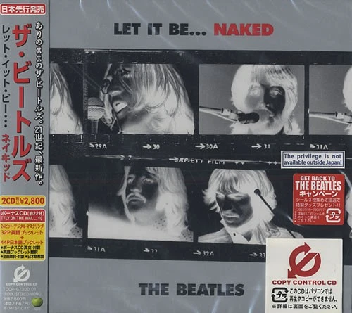 THE BEATLES - Let It BeNaked CCCD [TOCP 67300・01] CD Japan
