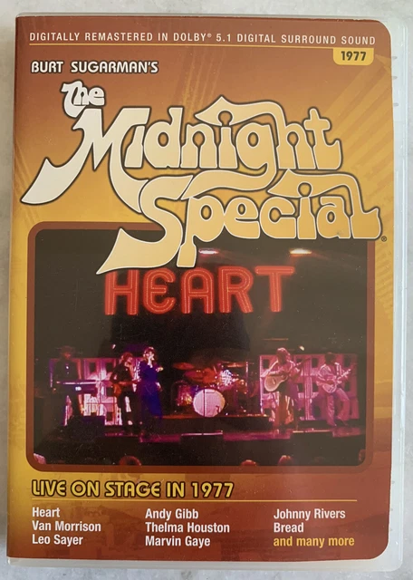 The Midnight Special: 1977 DVD Heart, Marvin Gaye, Bread, Van Morrison, Emotions