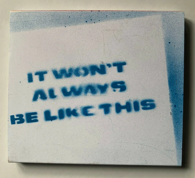 INHALER - Hand painted slipcase CD - It Won't Always Be Like This Limited 1,000