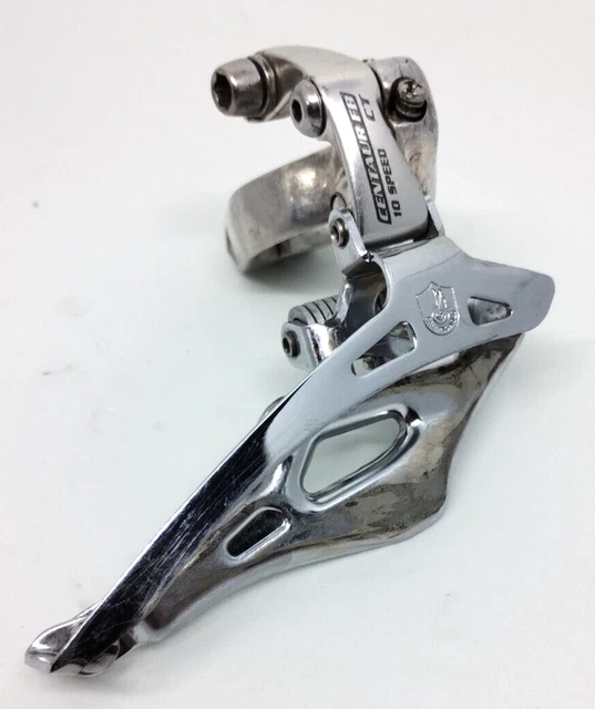 Dérailleur Avant Campagnolo Centaur Triple 10 Vitesses - Argent, Pince 35mm, Occasion