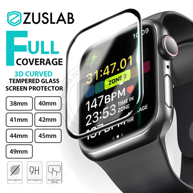 For Apple Watch Series 9 8 4 5 6 7 SE 38/40/42/44/45/49mm Glass Screen Protector