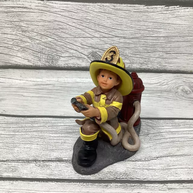 Vanmark Red Hats Of Courage Lil Recruit #3 Fireman Figure