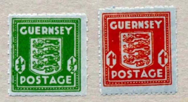 Guernsey Mi.Nr. 4-5 postfrisch