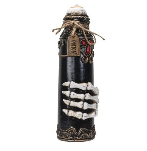 Pacific Giftware LED Skeleton Hand Potion Bottle Gothic Decor Statue Figurine