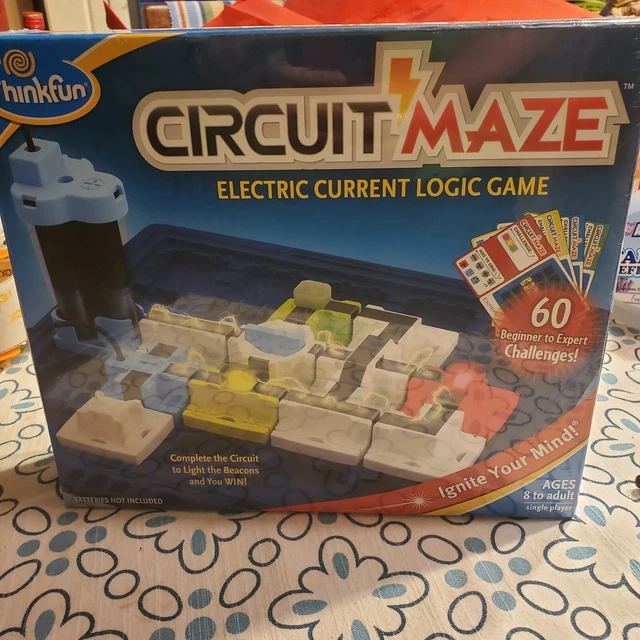 NEW CIRCUIT MAZE (Electric Current Logic Board Game) ThinkFun Cards