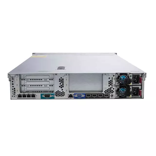 Servidor Rack HP DL380P G8 8SFF 2x E5-2630L +48GB RAM +P420 + 2 PSU + HDD 900GB 3