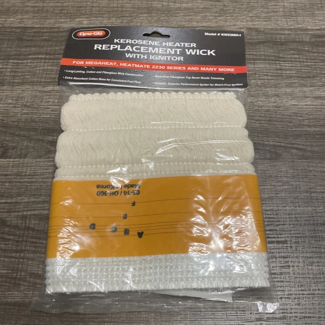 Dyna-Glo RW16CP Kerosene Heater Replacement Wick w/ Ignitor - Factory Sealed