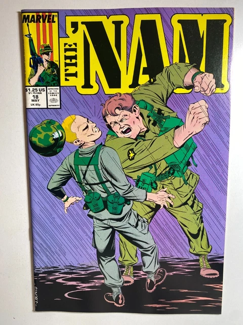 Marvel Comics The 'Nam Vol.1 #18 (1988) Nm Comic