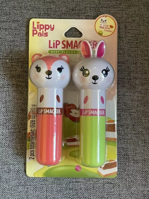 Lip Smacker Lippy Pals Fox and Bunny Lip Balm -.28oz