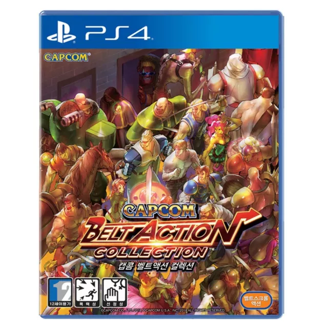 PS4 Capcom Belt Action Collection Beat 'Em Up Bundle [Korean Version] English