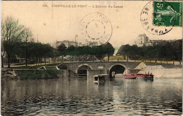 CPA Joinville Entree du Canal (1347890)