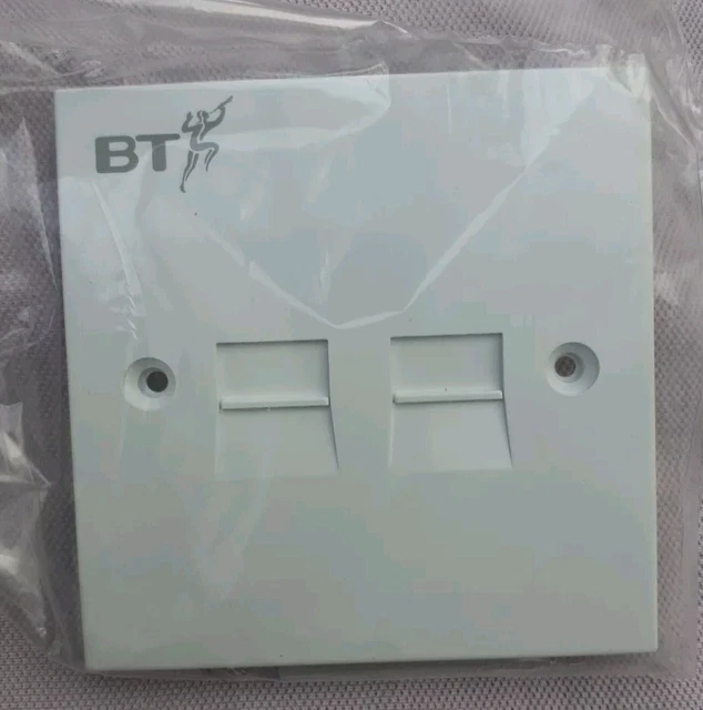 10 X BRITISH ( BT) LINE JACK 5/3a Twin Socket Extension £20.00