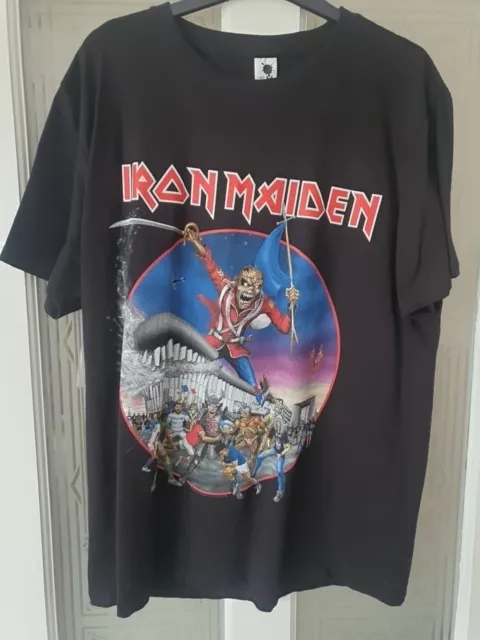 Iron Maiden L Legacy Of The Beast Tour 2022 Paris Event T Shirt Size Large