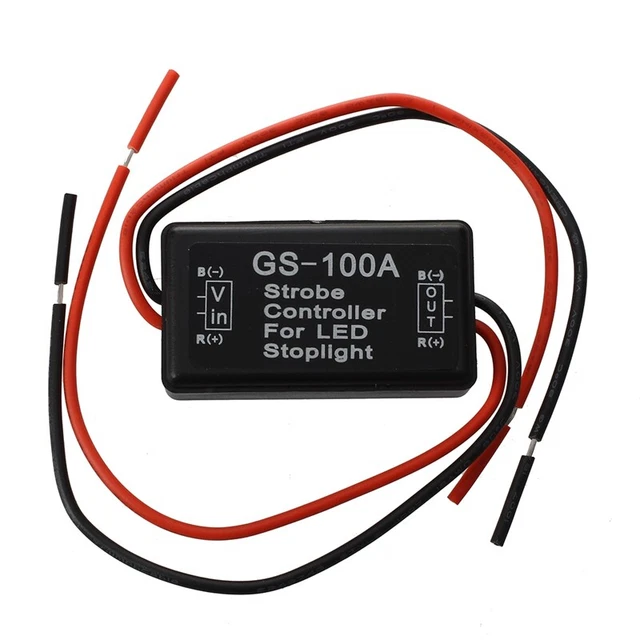 Flash Strobe Controller Flasher Module for LED Brake Tail Stop Light 12-16V A1H5