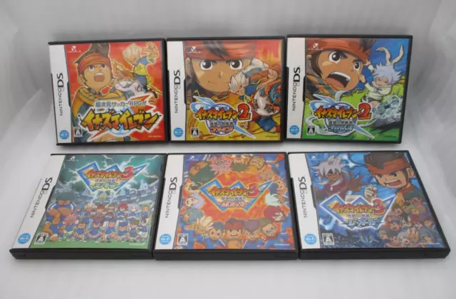 Nintendo DS Inazuma Eleven, 2 Fire, Blizzard,3 Zündkerze, Die Ogre, Bomber