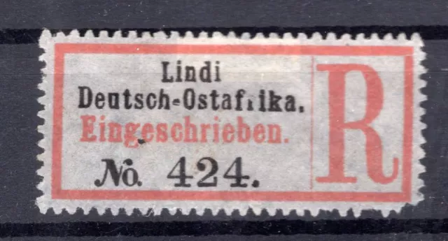 Doa Einschreibe-Zettel Lindi (AA2878