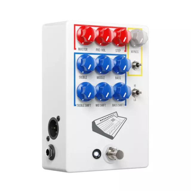 JHS Colour Box V2 PREAMP / EQ / OVERDRIVE / DISTORTION / FUZZ / DI BOX