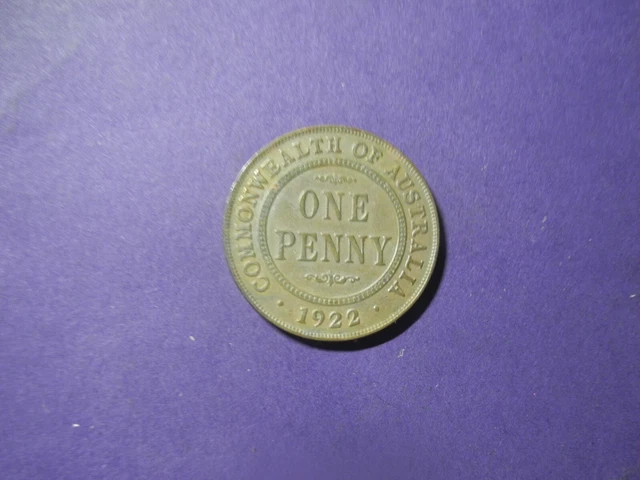 Aus399 - Australia -  Penny - 1922