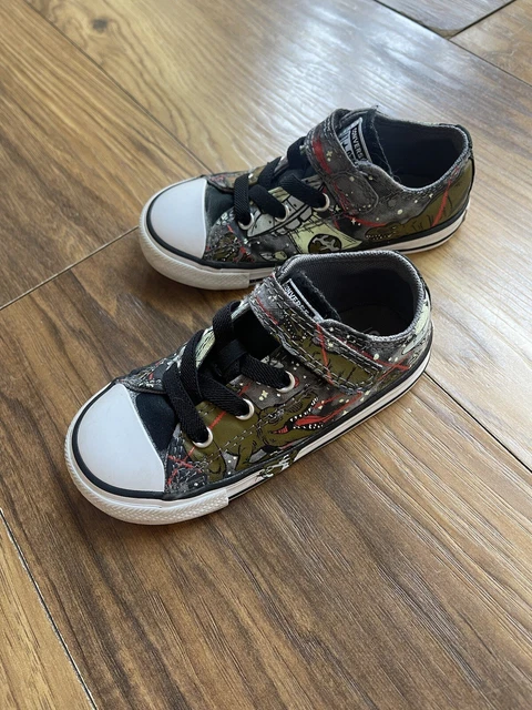 BOYS CONVERSE INFANT Size 8 Dinosaur T Rex Dinoverse 6.00 PicClick UK