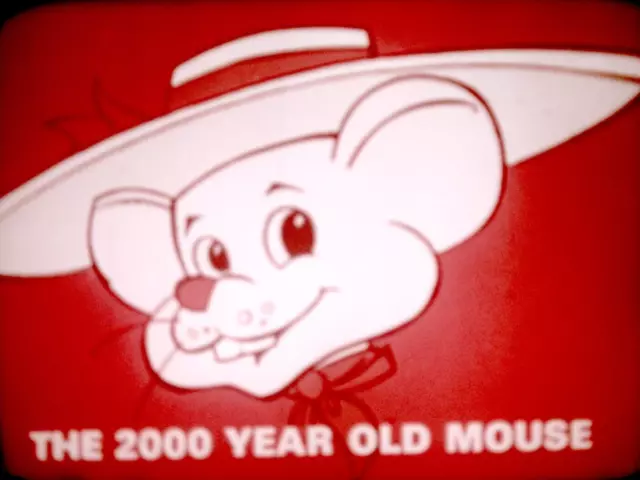 16mm animated short "MAX THE 2,000 YR. OLD MOUSE" animated cartoon for children