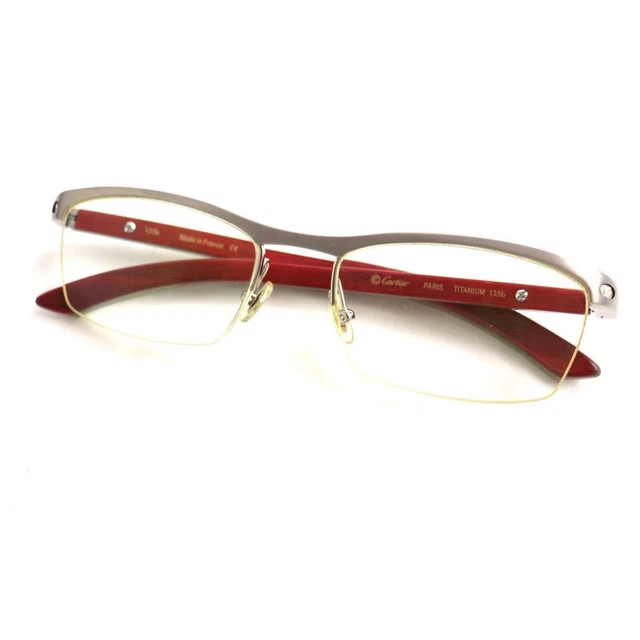 vintage cartier wood frames