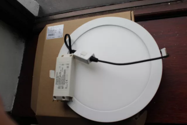 ELG 15w LED panel regulable circular downlight 228mm recorte CCT 3000k 4000k 5700k