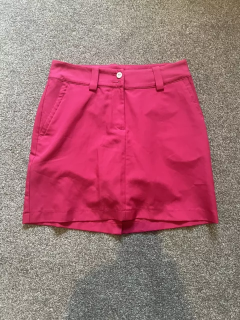 Nike Golf Damen Skort rosa Größe 6 Dri Fit Tour Performance Sommer