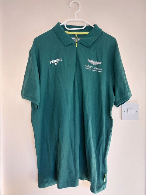 Polo Uomo Aston Martin F1 - L- 2021 - Design di lancio - Alonso Stroll